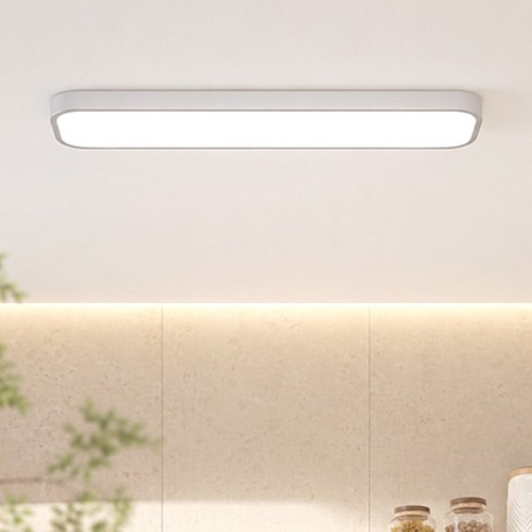 오스람 칩 시스템 프리미엄 LED 주방등 30W 60W 슬림 LED등 DC타입 플리커프리, 주방1등 30W / 주광색(흰색빛), 주광색