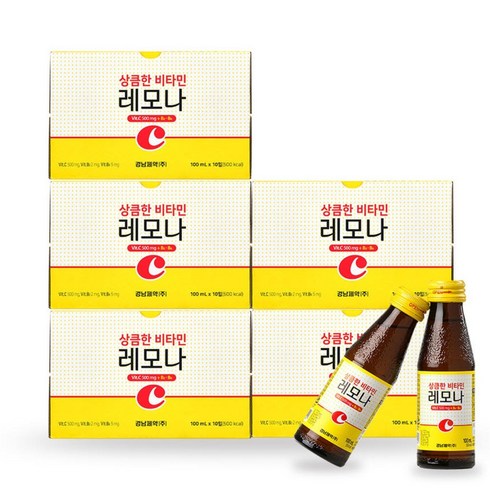 상큼한 비타민 레모나 드링크 100ml X, 50병