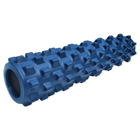 럼블롤러(Rumble Roller) 폼롤러, 블루,블랙, 미드사이즈(55cm) 스탠다드 블루, 1개