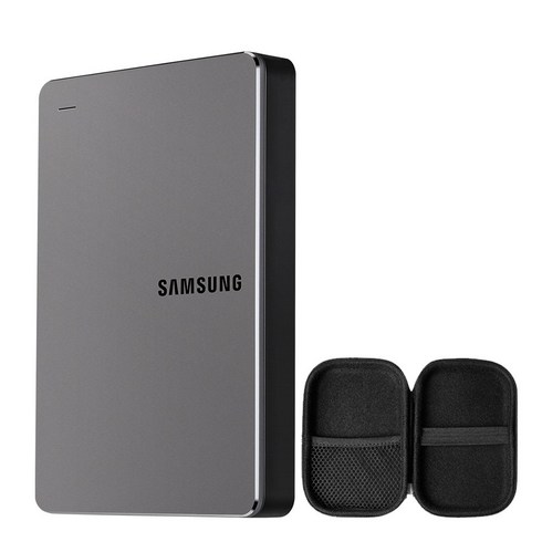 2025 신모델 삼성전자 Y3 4TB 외장하드 + 파우치 증정 HX-MK40Y3, 스모키 그레이