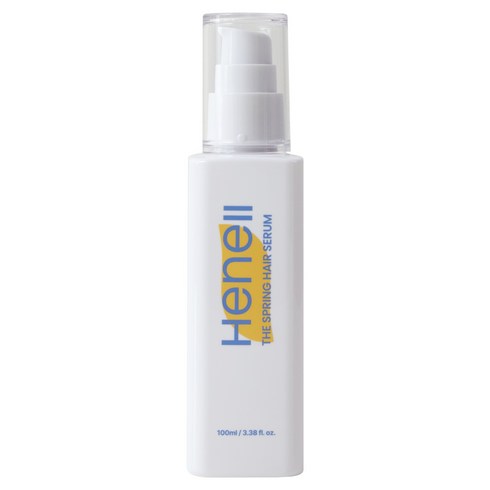 헤넬 더 스프링 무실리콘 수분 헤어세럼 손상모 정전기케어, 2개, 105ml