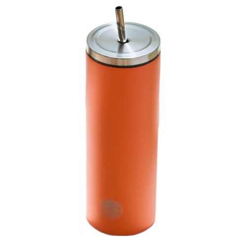 에스테반호프 이중진공 스텐304 텐저린 슬릭 텀블러, 선셋, 600ml, 1개