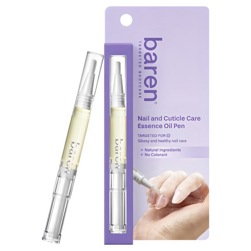바렌 네일 & 큐티클 케어 에센스 오일 펜, 2ml, 3개