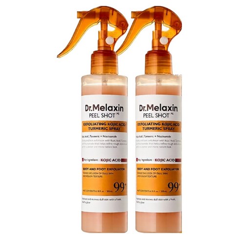 닥터멜락신 필 샷 각질 케어 코직애씨드 터메릭 스프레이, 2개, 200ml