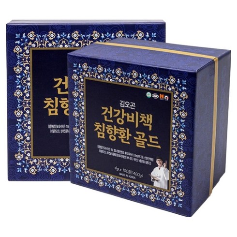 [공식] 김오곤 건강비책 침향환 골드, 4g, 200개