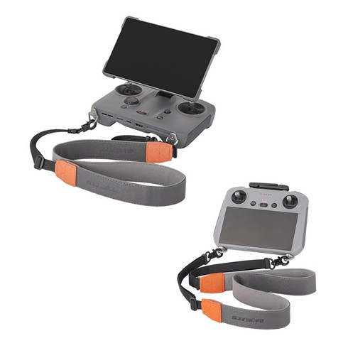 써니라이프 DJI 컨트롤러 컴포터블 넥스트랩 RC2/1 RC PRO2 RC PRO PLUS2/1 드론 악세사리(조종기 미포함), 1개, 그레이