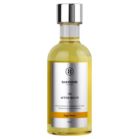 바버501 애프터 쉐이브 케어 옐로우, 165ml, 1개