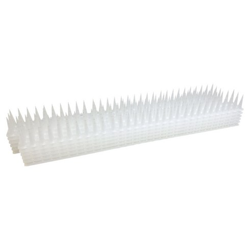 펀엔베이비 비둘기퇴치 버드스파이크, 4x43cm 화이트, 12개