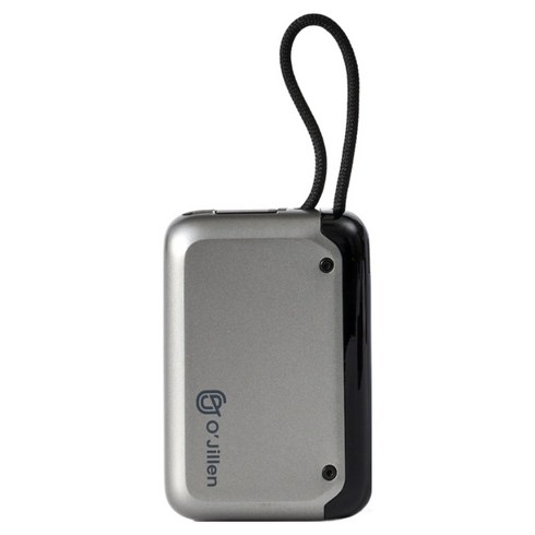 오지렌 30W PPS 초고속 충전 프리미엄 보조배터리 10000mAh, 실버, OJ10000H