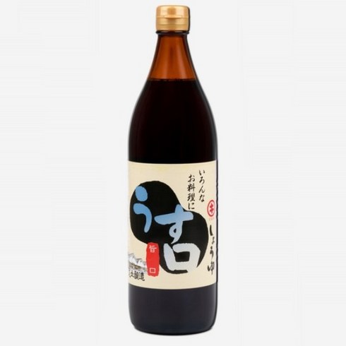 아다치조조 요리용 우스구치 간장, 1개, 900ml