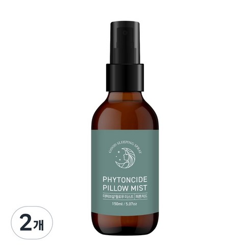 더허브샵 필로우 미스트, 2개, 150ml, 피톤치드