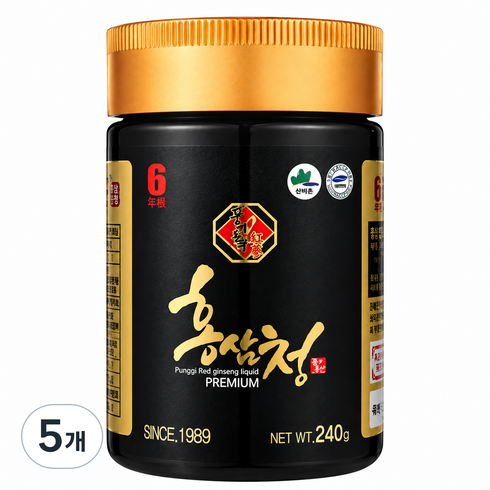풍기농부홍삼청프리미엄240g, 240g, 5개