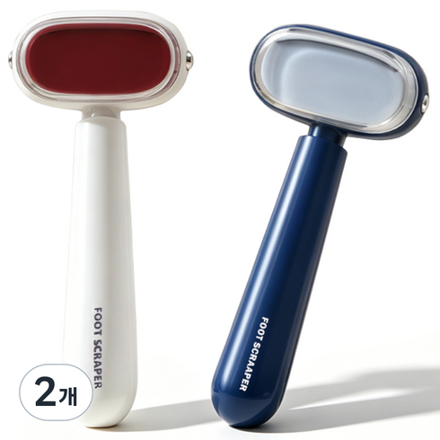 이노테크 2in1 양면 발각질제거기 수동 발각질관리 세트, 36g, 2개, 2개입
