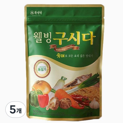 황태로 만든 요리분말 웰빙구시다, 500g, 5개