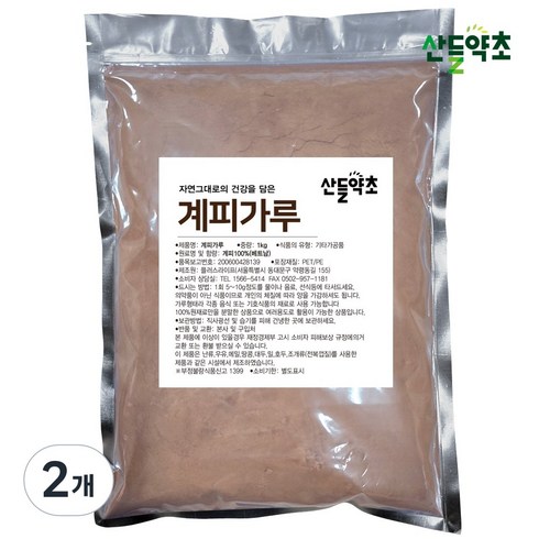 알뜰형 계피가루 분말 베트남산, 1kg, 2개