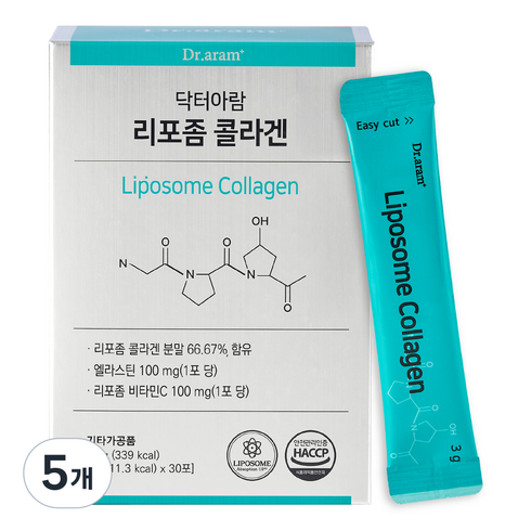 닥터아람 리포좀 저분자 콜라겐 비오틴, 5개, 90g