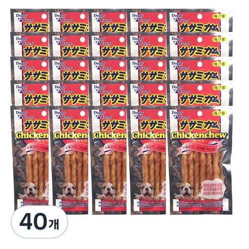 도기프렌드 츄스틱 70g, 40개