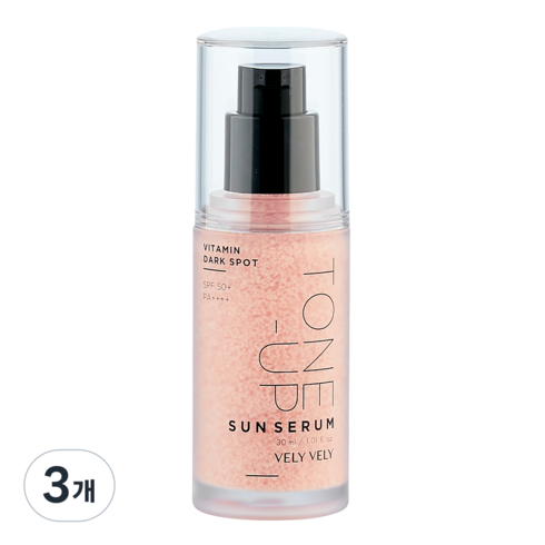 블리블리 비타민 기미 톤업 선세럼 SPF50+ PA++++, 30ml, 3개