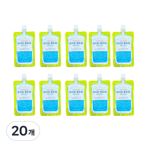 마시는 포도당 비타아미노 100ml x 10팩 수험생 아미노산 수분보충, 20개