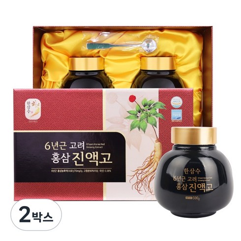더좋은날 SAM 6년근 한삼수고려홍삼진액고 500g, 1kg, 2박스