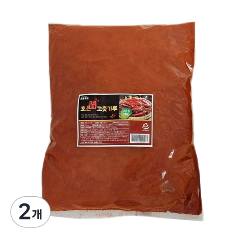 호은 고운 고춧가루 미분용, 2개, 2.5kg