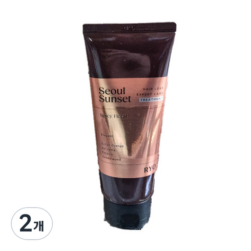 려 자양윤모 탈모증상전문케어 트리트먼트 서울석양, 200ml, 2개