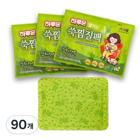 하루온 붙이는 쑥찜질팩, 90개
