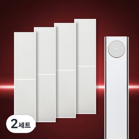 LG 휘센 타워플러스I 에어컨 필터 엘지 오브제 스탠드 에어컨필터 B01 호환, 2세트, 타워플러스I 필터 B01(4EA)