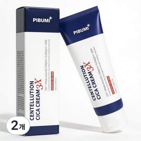 피부미 센텔루션 시카 건성크림 3X, 100ml, 2개