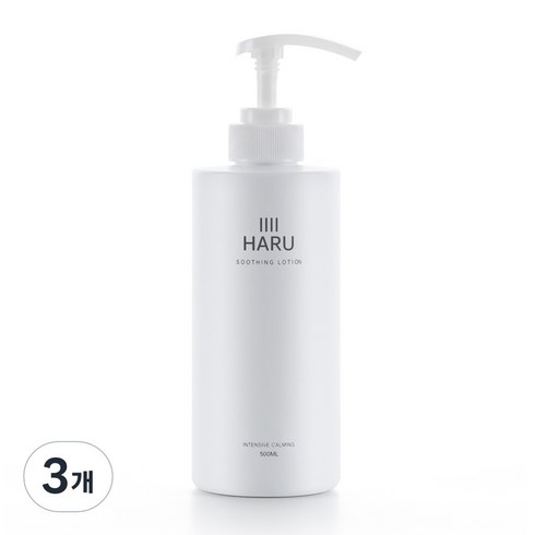 하루수딩로션, 3개, 500ml