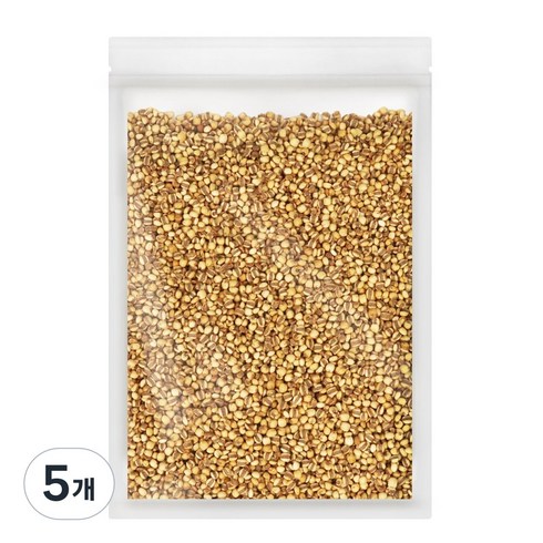 더옹달샘 구수하게 볶은 국산 율무 500g 율무차, 5개, 1개입