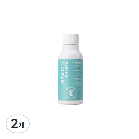 콜투라이프 슈퍼지클린 효소음료 변비직빵 쾌변 식이섬유, 2개, 120ml