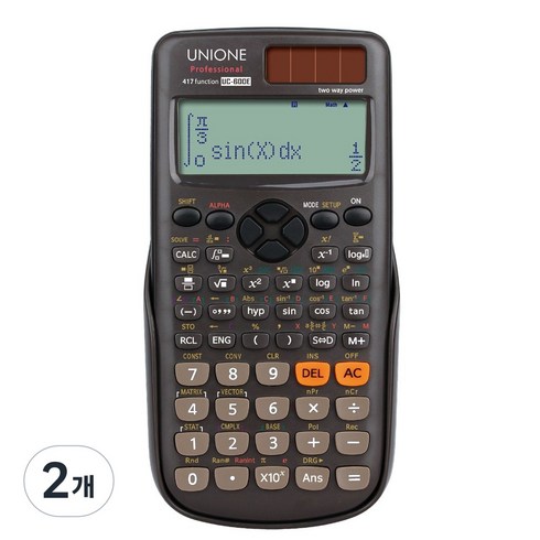 유니원 공학용 계산기, UC-600E, 2개