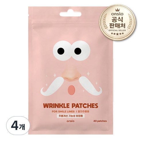 온슬로 레티날 팔자주름 리프팅 패치, 40개입, 4개