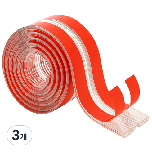 나인밸리 모서리 보호대 넓은 보호 2M 대용량, 속이비치는, 3개