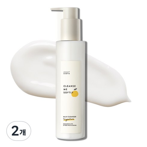 [박진영유기농클렌저] 시오리스 저자극 유자 클렌징밀크, 2개, 200ml