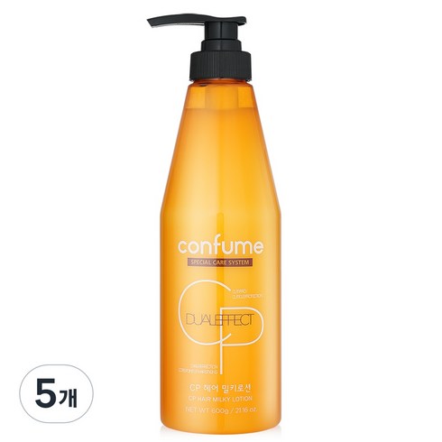 컨퓸 헤어 밀키로션, 600ml, 5개