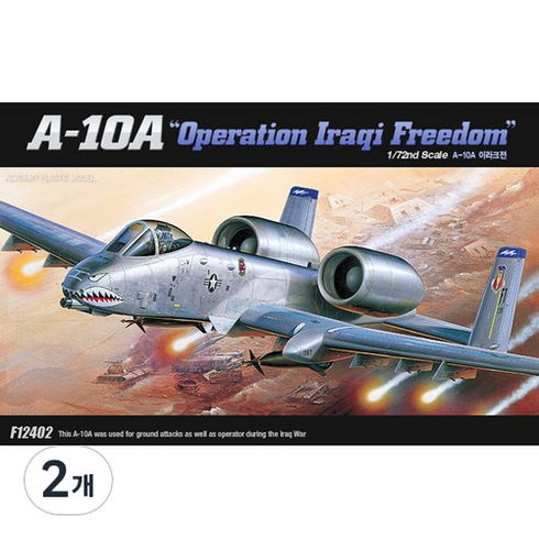 1/72 A-10A 이라크전(12402), 2개