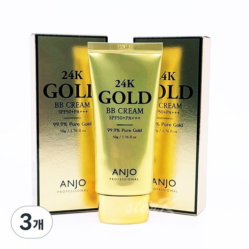 앙쥬 24K 골드 BB크림 - ANJO 24K Gold BB Cream starena, 50g, 3개