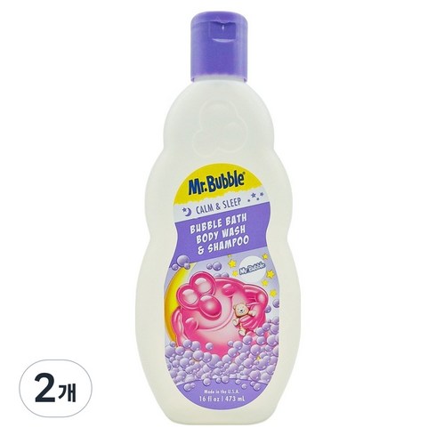 미스터버블 캄앤슬립 3in1 올인원클렌저, 473ml, 2개