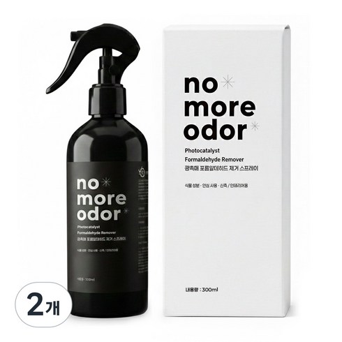 신속입주 포름알데히드 강력분해 새집증후군 원인물질 제거 스프레이, 2개, 300ml