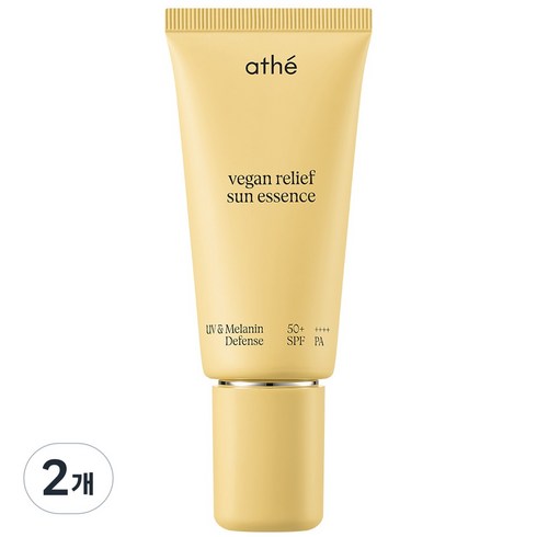아떼 리뉴얼 비건 릴리프 선 에센스, 50ml, 2개