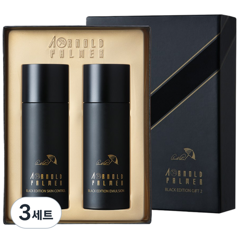 아놀드파마 블랙에디션 남성 기초 2종 화장품, 3세트