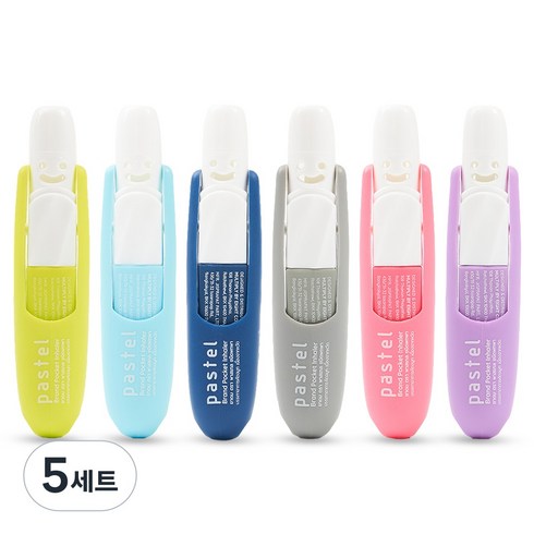 파스텔 야돔 포켓 인헤일러 6개입 오리지널 세트, 5세트