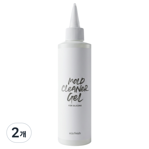 에코후레쉬 실리콘 곰팡이 제거젤 창문 틈세 화장실 타일 줄눈 제거, 2개, 220ml