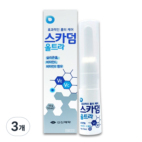 신신제약 스카덤 울트라 연고, 3개, 10ml