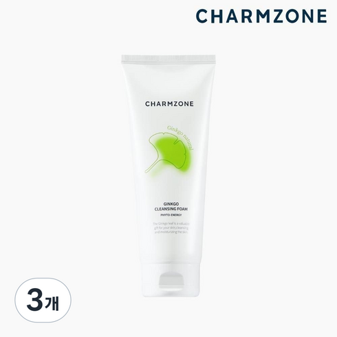 참존 징코 내츄럴 클렌징 폼, 3개, 200ml