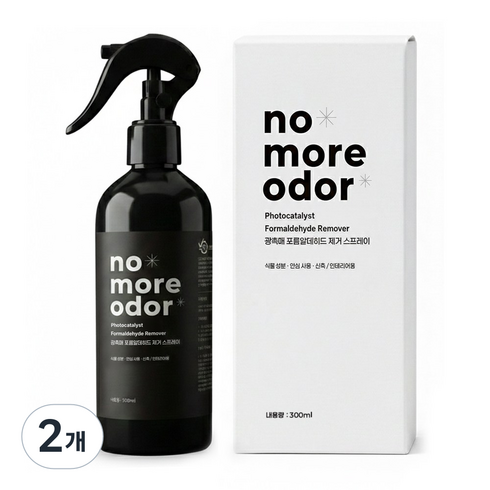 신속입주 포름알데히드 강력분해 새집증후군 원인물질 제거 스프레이, 2개, 300ml