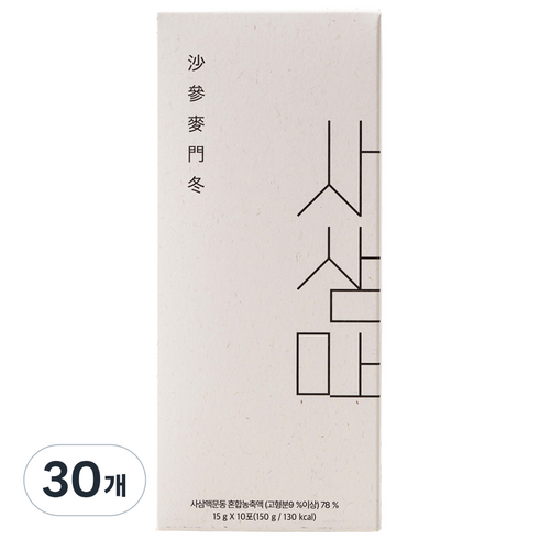 파마블렌드 맥문동 진액 즙 액기스 사삼맥 15g 10포, 30개, 15ml