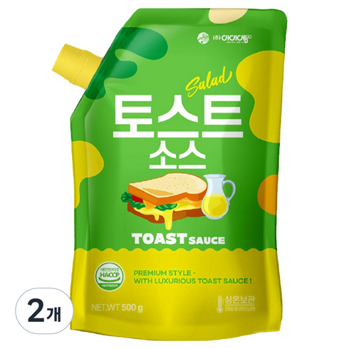 아이엠소스 토스트소스, 500g, 2개